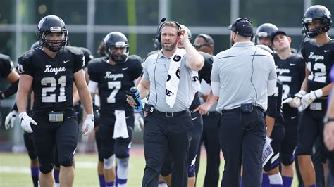 kenyon football roster|kenyon football coaches.